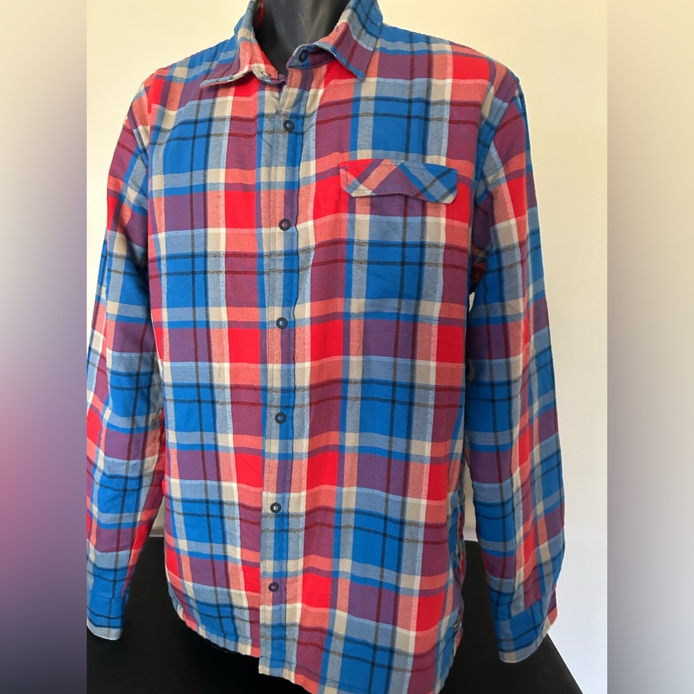 HELLY HANSEN mens size XL Liftaloft insulated flannel button down shirt - Picture 4 of 13